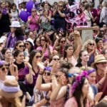 Swiss Women Burn Bras