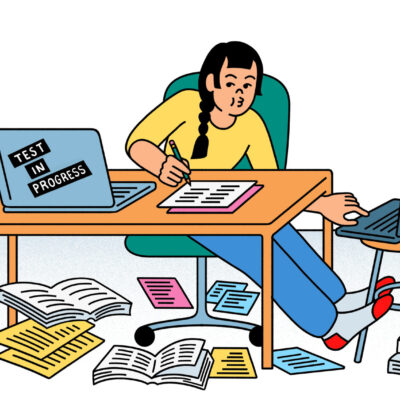 How to Cheat Exams with Multiple Choice Questions