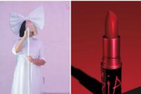 Sia Models Mac Viva Glam Lipstick Collaboration in Faceless Ad 21