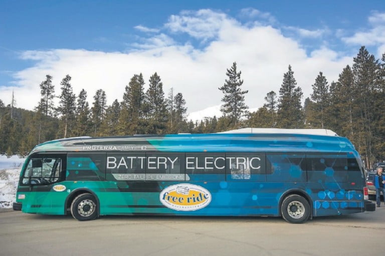 Breckenridge gets electric buses Auto Pril
