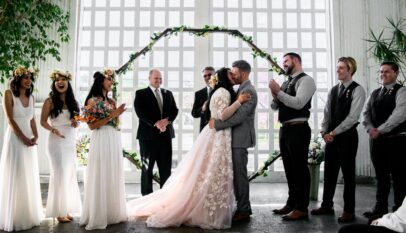 This men's wedding ceremony wear maker is selling tuxedos for girls, too 8