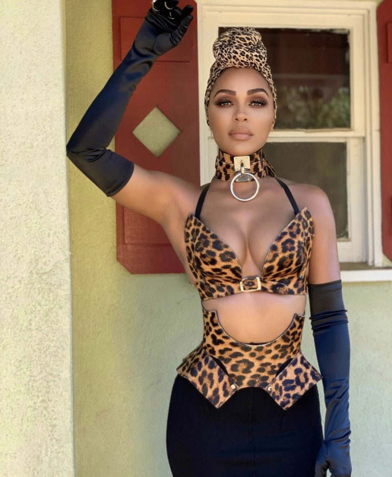 Meagan Good Covers Hello Beautiful’s March Issue in Zana Bayne Leopard Set, Rick Owens Black Cut Out Skirt and Femme LA Black Pumps Meagan Good Covers Hello Beautiful’s March Issue in Zana Bayne Leopard Set, Rick Owens Black Cut Out Skirt and Femme LA Black Pumps