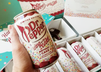 Dr. Pepper has a brand new soda that tastes like birthday cake