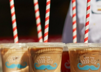 You can get a loose iced coffee from Pret these days
