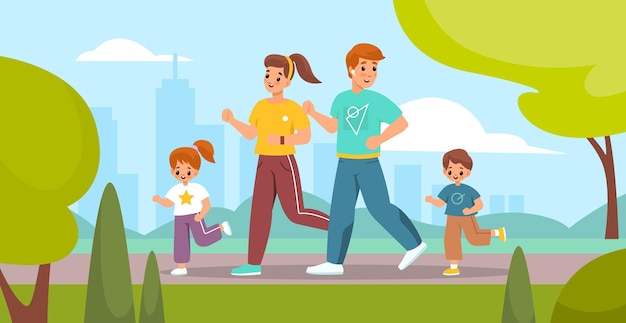 Family Fun Awareness Walk has sports for children and message for parents