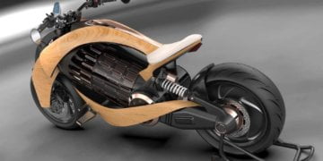 Antique wooden motors on display Saturday at A.D. Makepeace