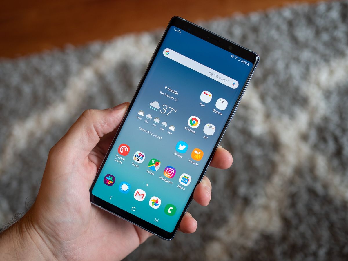 Midnight Black Samsung Galaxy Note9 now available