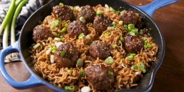 The kitchen gives real Chinese dishes