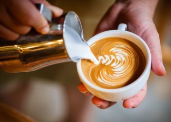 Get up and scent the coffee