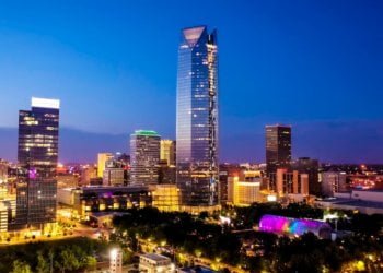 Oklahoma twister: Customers climb into force-thru window to escape storm