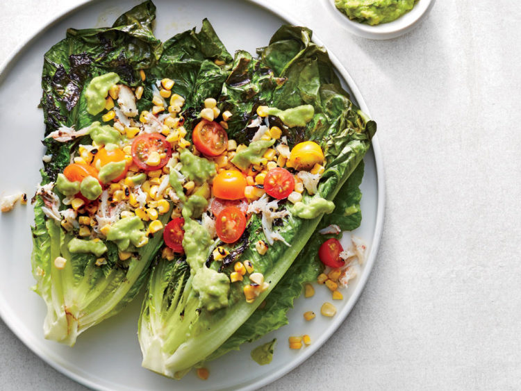 How to Grill Romaine Lettuce Food Tummy