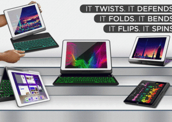 Turn almost any recent iPad model into an iOS-powered laptop with this $65 case