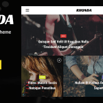 Rhonda - Responsive WordPress News Theme 6