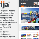 Revija – Blog/Magazine WordPress Theme 6