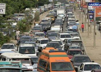 Qatar- School students attend lecture on traffic regulation