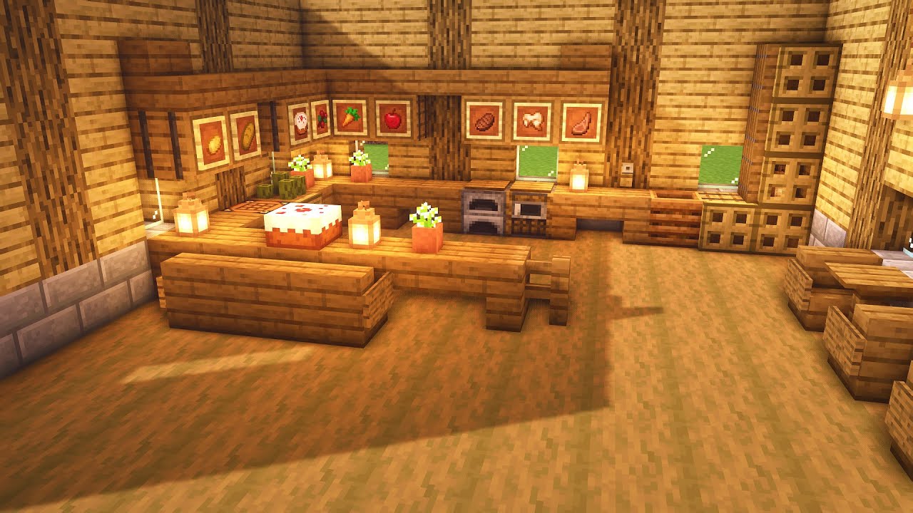 Minecraft Kitchen Design Ideas That Are Easy to Build Mansion Flip