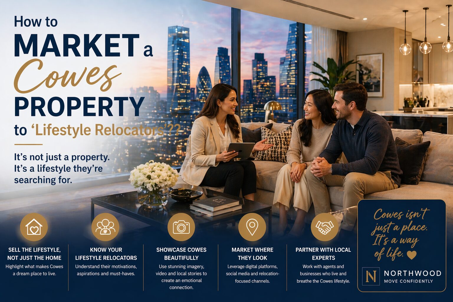 How to Market a Cowes Property to ‘Lifestyle Relocators’? 1