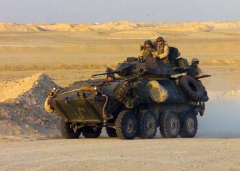 Armored pickup keeps rangers from serious bomb damage