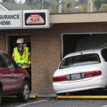 Car crashes into Palmerston North petrol station 11