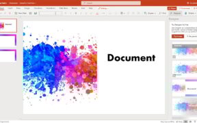 Microsoft Word Template - How to Make a Powerpoint Presentation 2