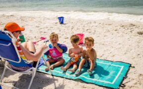 How To Make A Fashion Doll Beach Mat 20