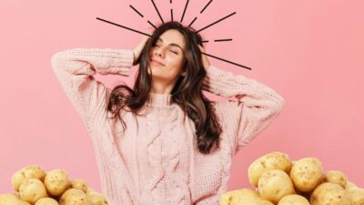 Potato juice for healthful and vivid hair 14