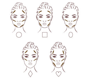 A Guide On Where To Apply Highlighter As Per Your Face Shape 9