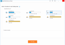 Why is Data Recovery So Important? select disk storage location to recover deleted files from emptied recycle bin
