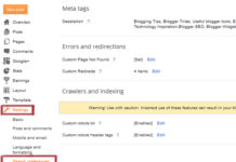What are the Best SEO Settings for a Blogger?