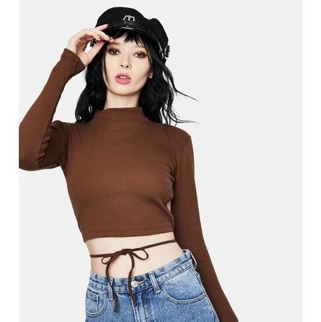 The O Dolls Collection Ribbed Crop Top is Now Available