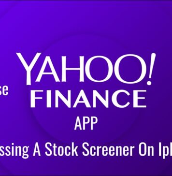 Yahoo Finance Stock Screener