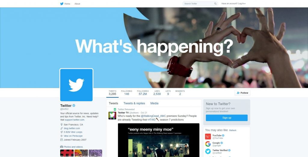 Twitter Page five Tips To Optimize Your Twitter Profile Page Page