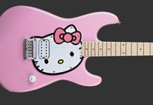 Hey, what’s that sound: Hello Kitty guitar