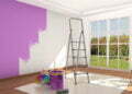 Best Flat Paint to Cover Up the Old Paneling and Paint the Ceiling