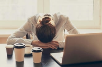 Switching off after a long and stressful day 2