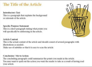 How to Write an informative tech news updates article
