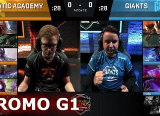 Giants Gaming relegated from Eu LCS