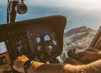 What is the probability of dying in a helicopter crash?