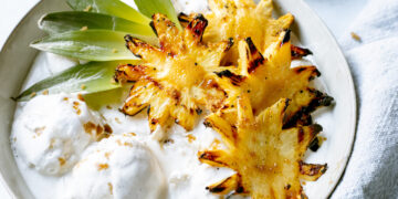Grilled Fresh Pineapple with Infused Dessert 10