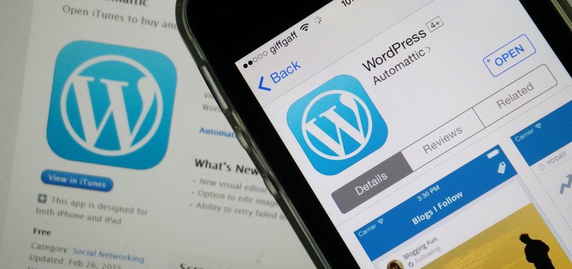 WordPress is now 30 per cent of the web