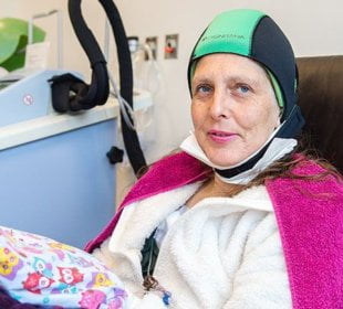 Cooling cap maintains most cancers sufferers from losing their hair 8