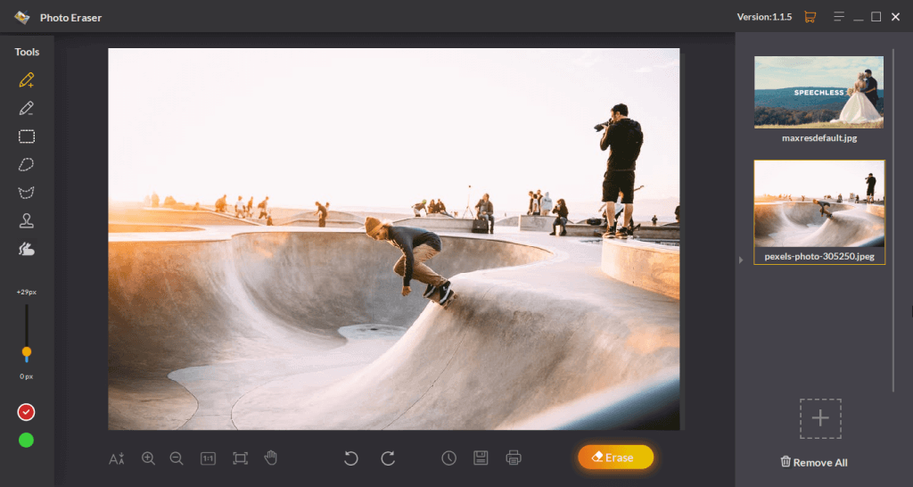 Jihosoft Photo Eraser How to Erase Unwanted Objects from Photos