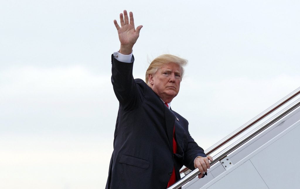 Trump takes credit for air safety system run by Obama holdover