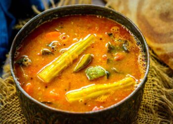 The sambhar units us thinking.