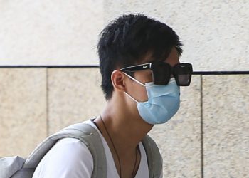 Hong Kong celeb English show Kris Lau pleads